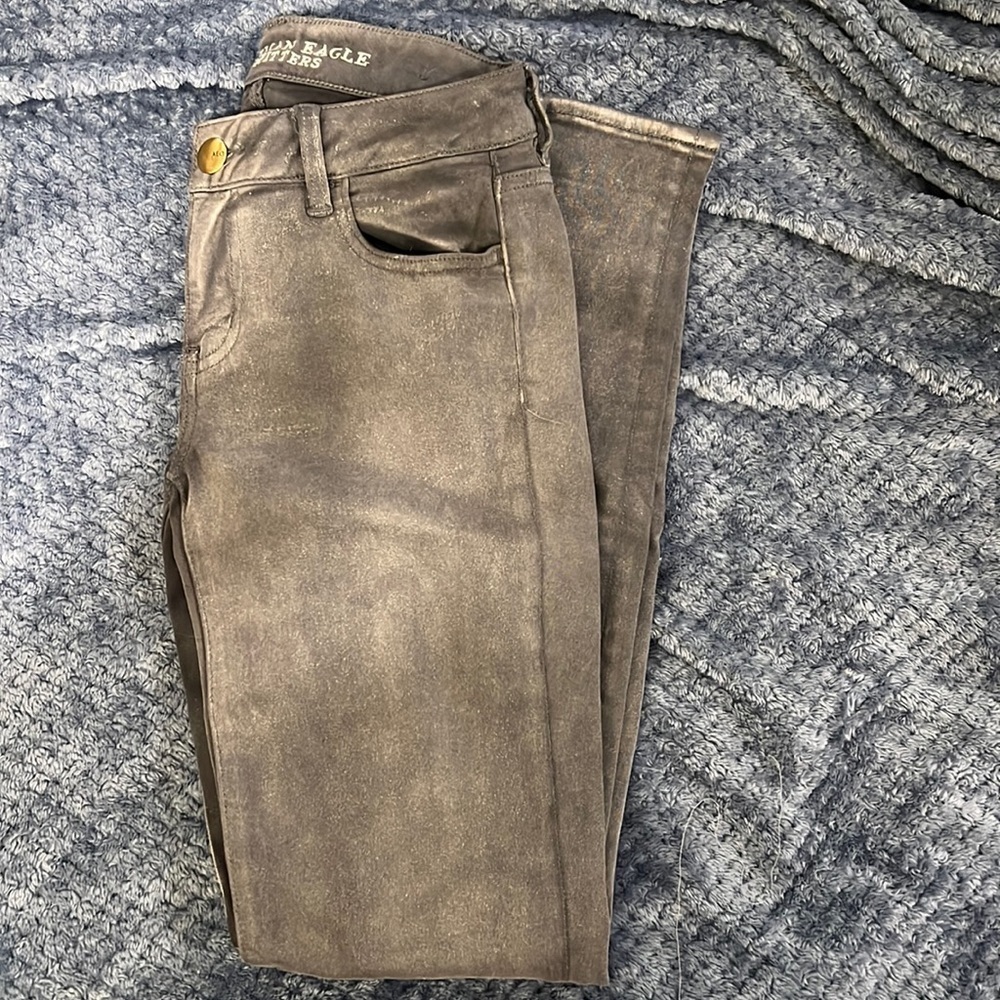 [AEO] Grey Denim Jegging